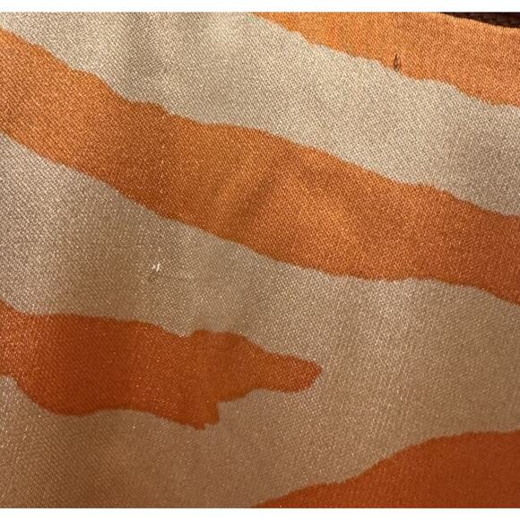 Christian Lacroix Size Medium High Waisted Wide Leg Satin Colorful Pants - Picture 10 of 15